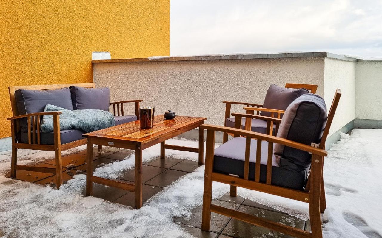 Wiluka Penthouse Mit Grosser Dachterasse Nachhaltig Eingerichtet Netflix Лімбург-ан-дер-Лан Екстер'єр фото